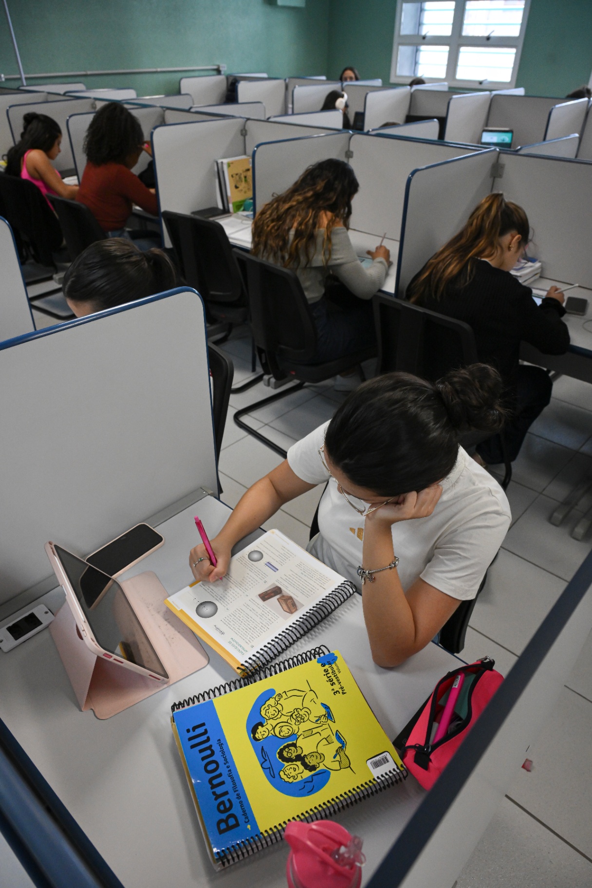 Estudo individual em cabine